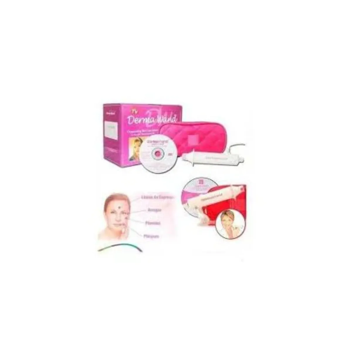 GENERICO - Masajeador rejuvenecedor facial derma wand