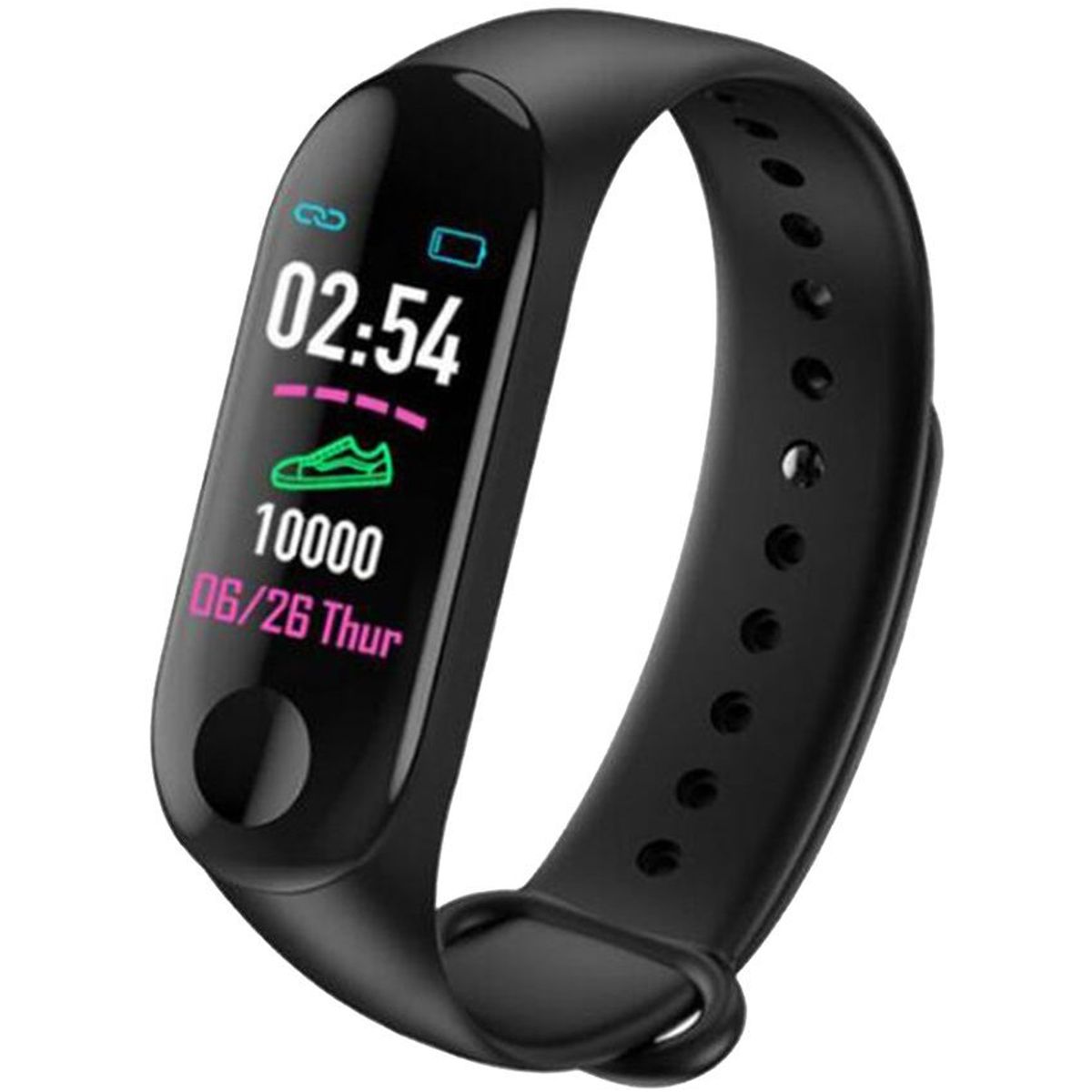 GENERICO - Reloj deportivo monitor presión arterial ritmo cardíaco m3 smart band