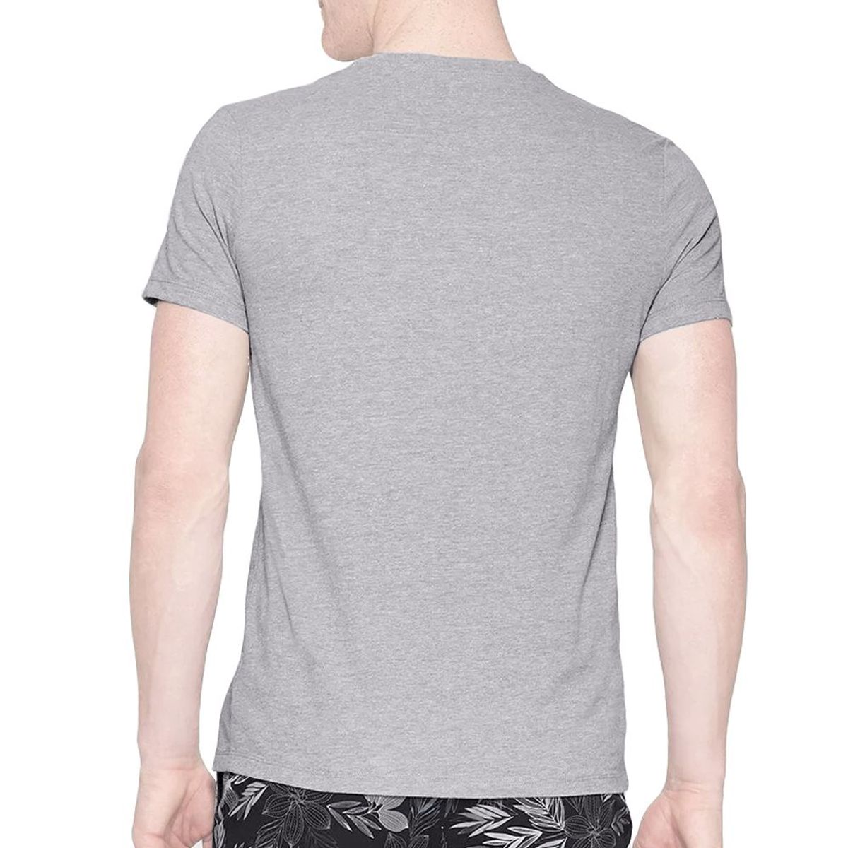 BOSTON - Polo Boston Manga Corta Cuello V - Plomo..