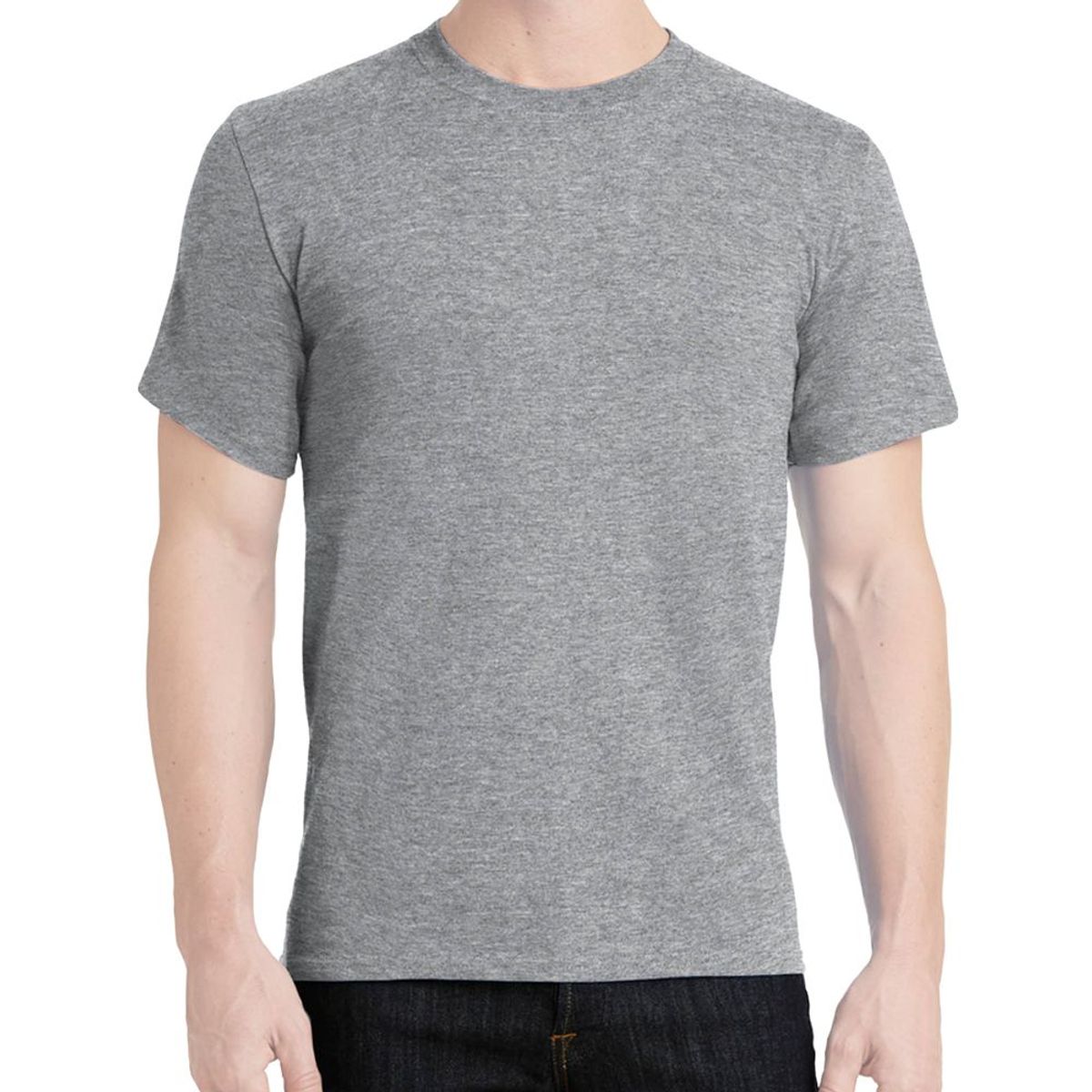 BOSTON - Polo Boston Manga Corta Cuello Redondo Plomo.