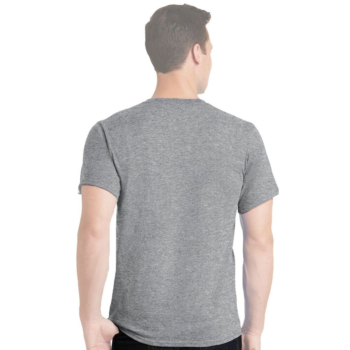 BOSTON - Polo Boston Manga Corta Cuello Redondo Plomo.