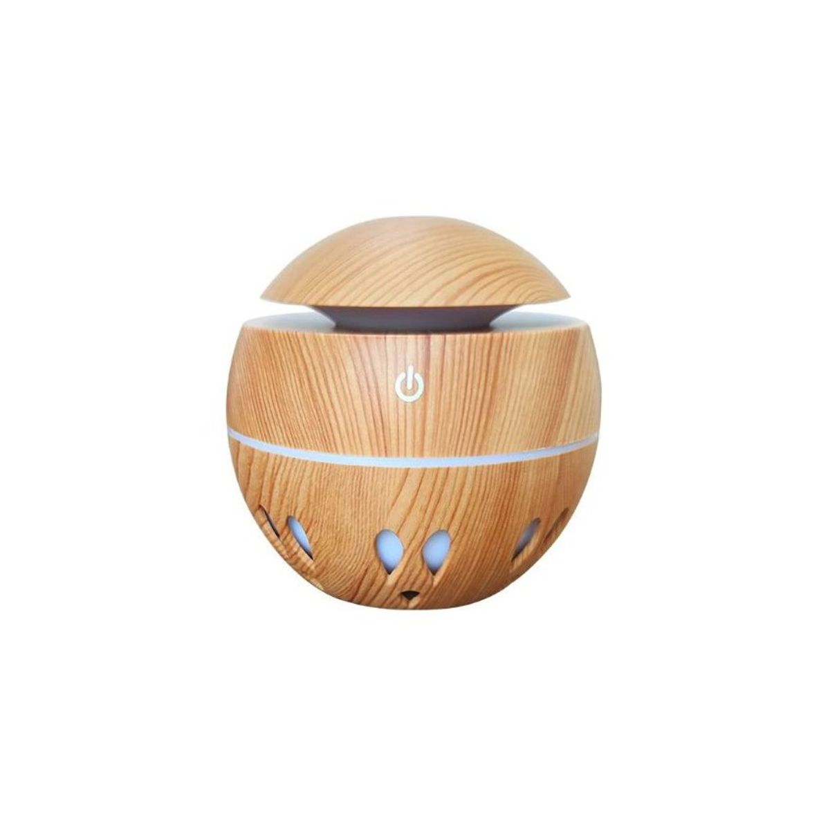 GENERICO - Humidificador ultrasónico purificador de aroma  luces led