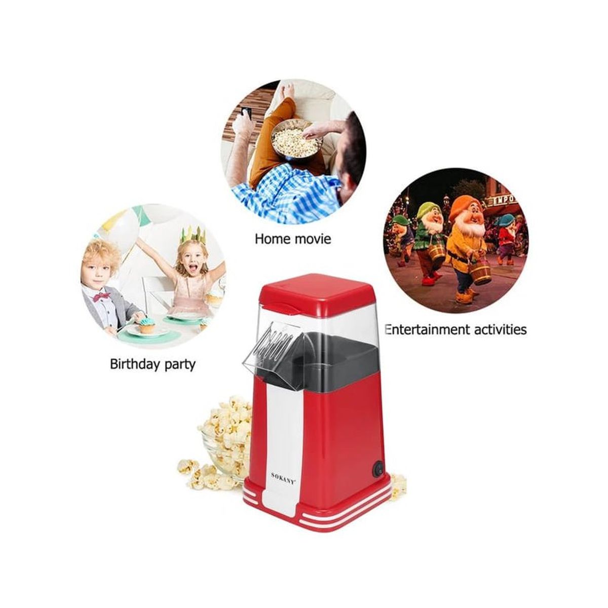 OEM - Maquina de palomita de maiz sin aceite