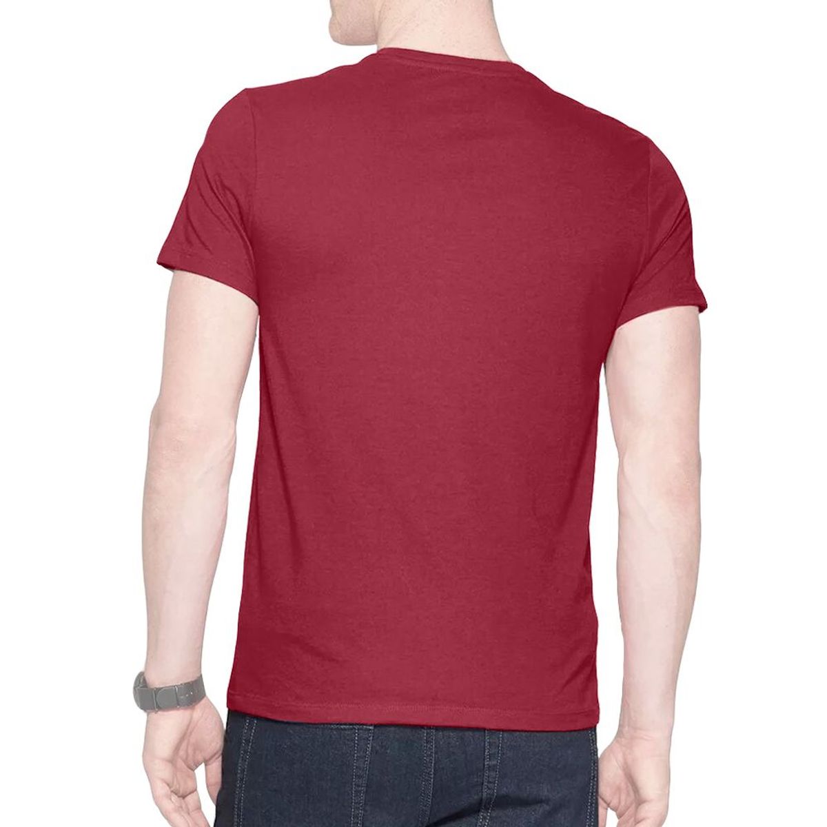 BOSTON - Polo Boston Manga Corta Cuello V - Rojo..