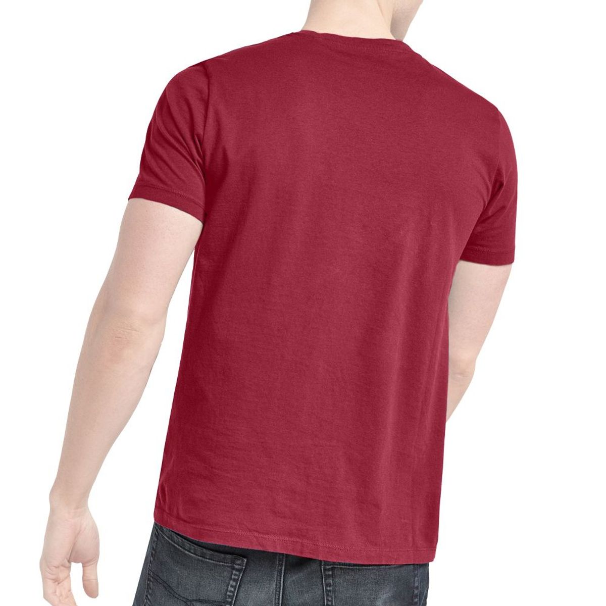 BOSTON - Polo Boston Manga Corta Cuello Redondo Rojo