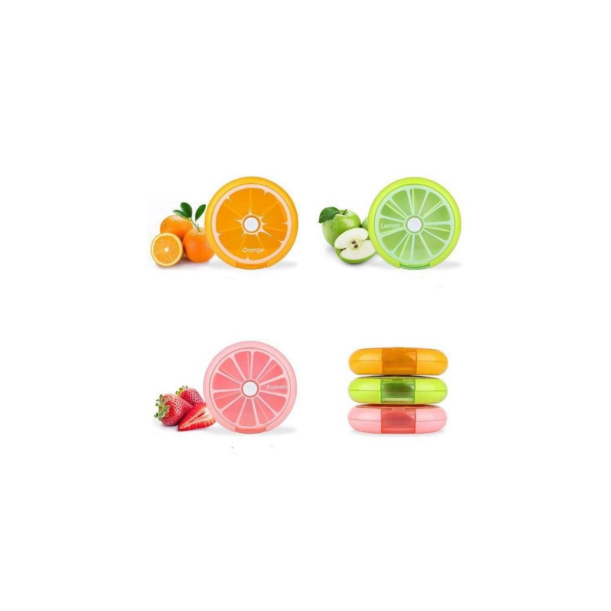 OTTOWARE - Organizador Giratorio Pastillero por Días