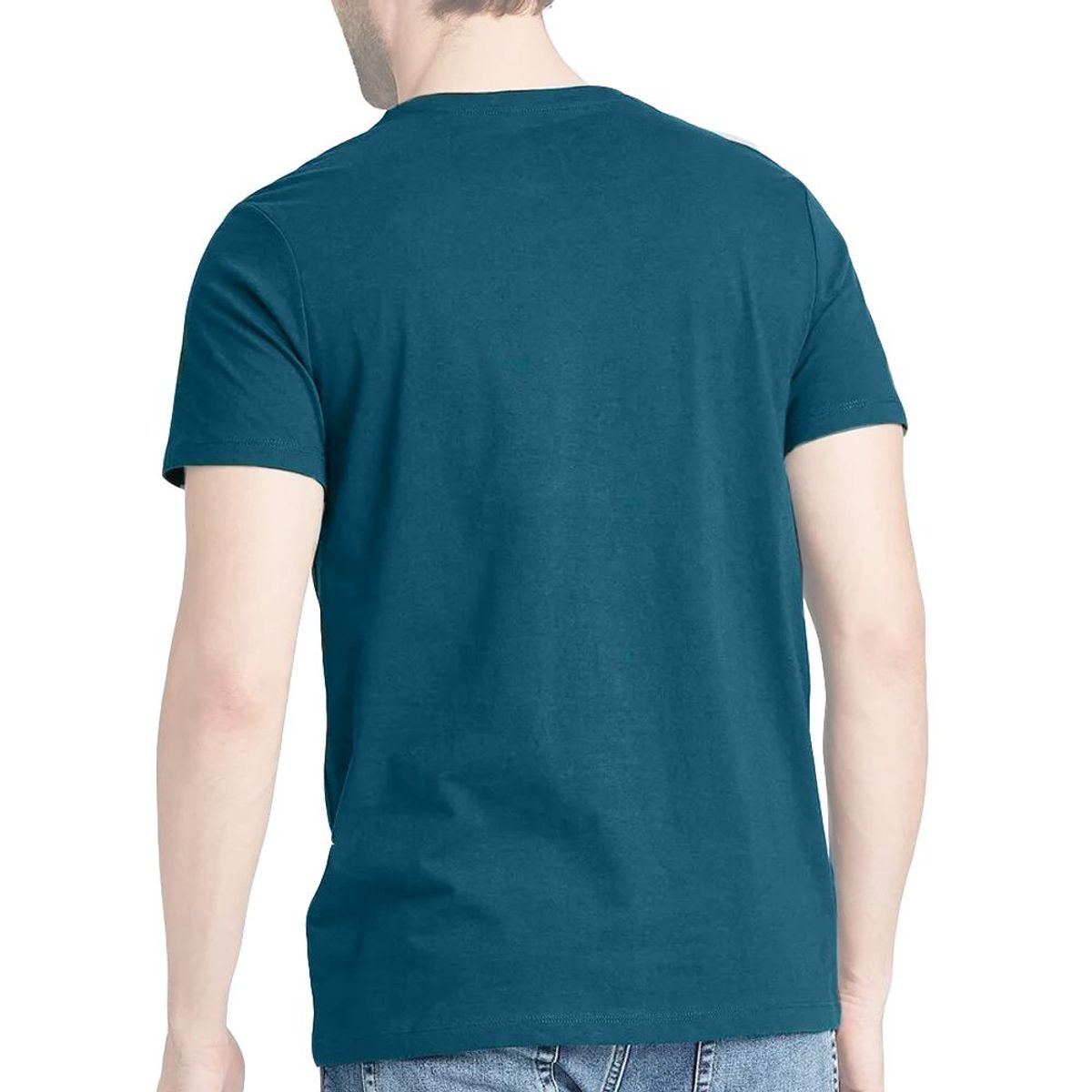 BOSTON - Polo Boston Manga Corta Cuello V Azul Acero..