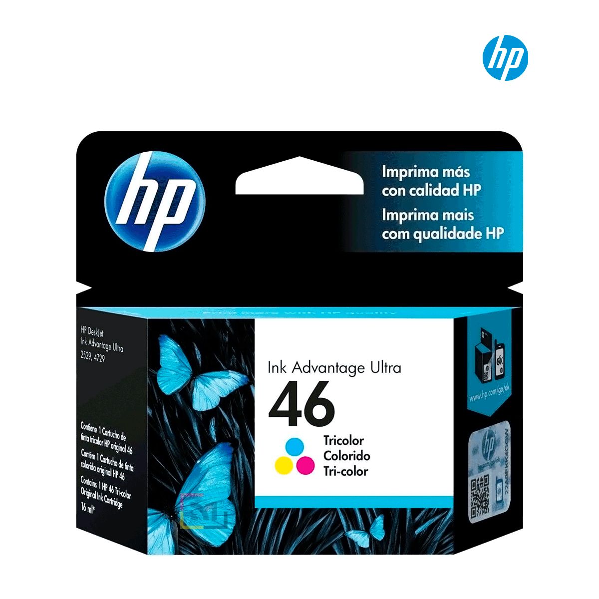 HP - Cartucho HP 46  Tricolor  CZ638AL original