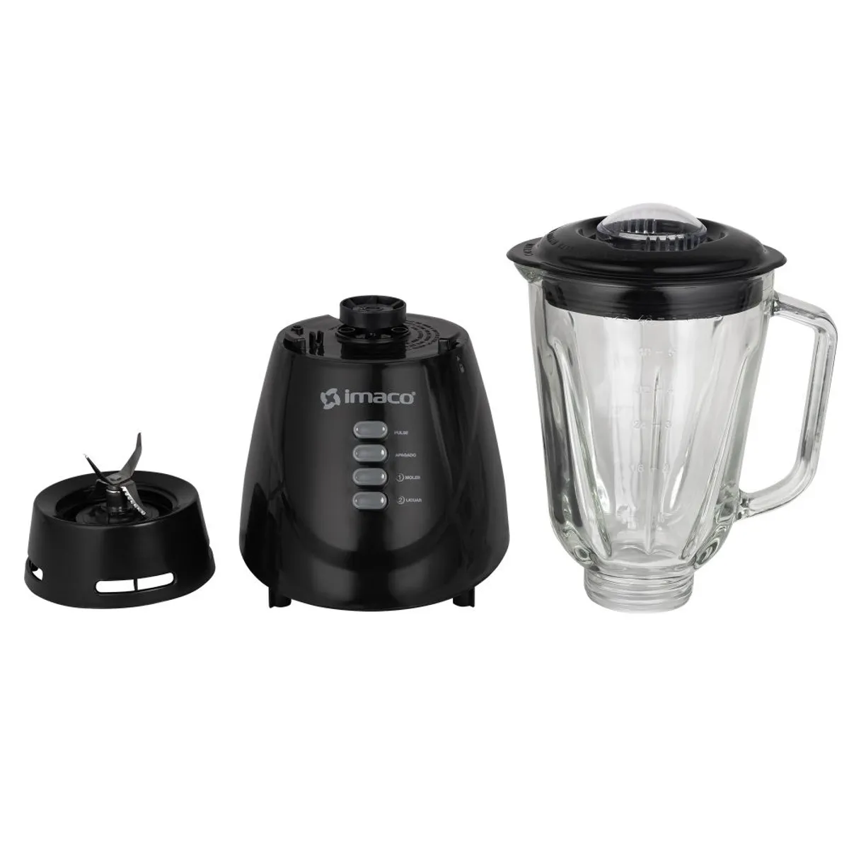 IMACO - Combo Licuadora 1.5l v/v 2 vel bl4125vn+Olla arrocera 1.2l imaco rc6es