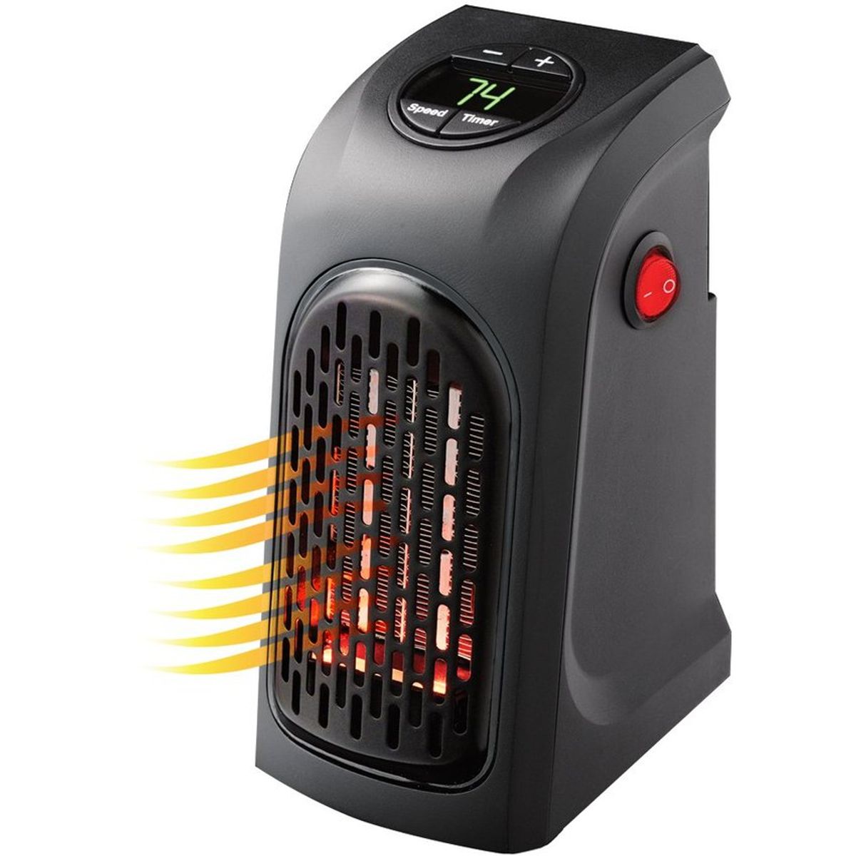 GENERICO - Mini calentador 400w regula hasta 32ºc  calefactor
