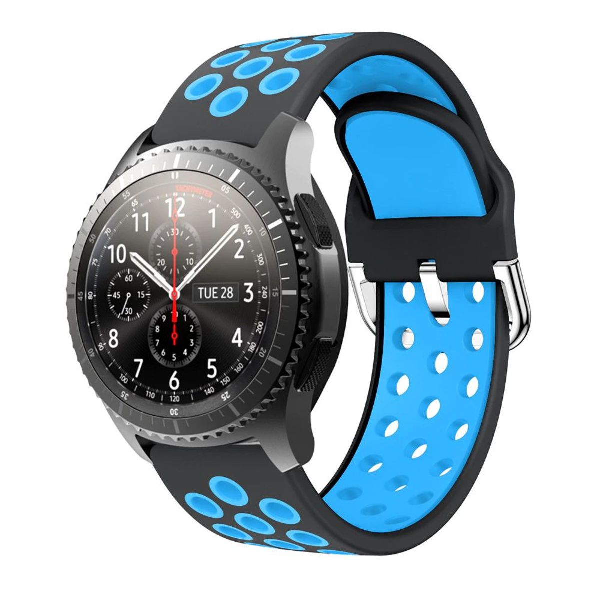 GENERICO - Correa Silicona Deport para Samsung Galaxy Watch 4 / 4 Classic - N/C
