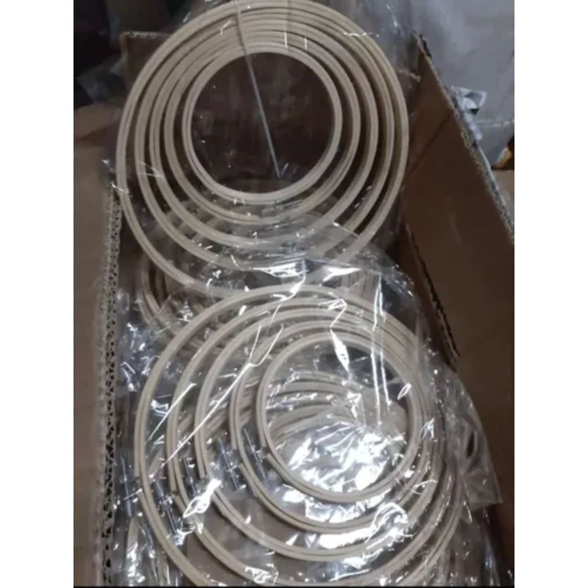 GENERICO - Bastidor Para Bordar Aro De Madera Costura Bordado