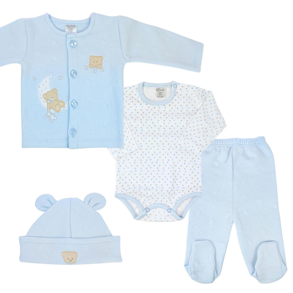 GENERICO - Set de Bienvenida Bebe Niño N02