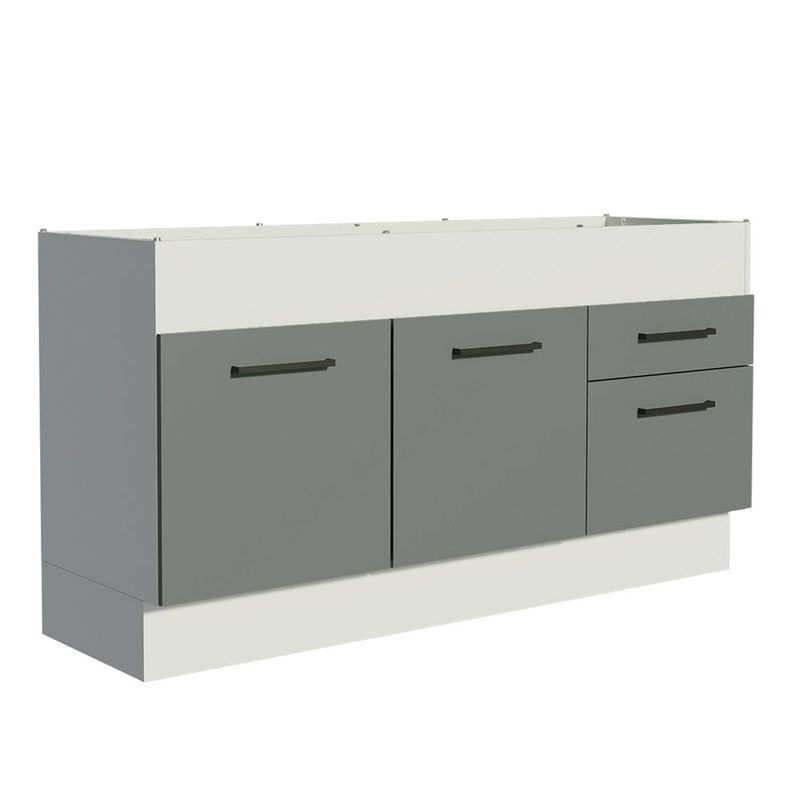 MADESA - Mueble de Cocina Agata 150 cm - Mostrador para Lavadero