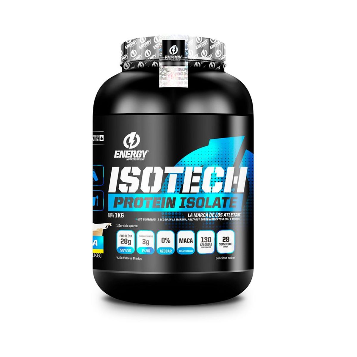 ENERGY NUTRITION - Proteina Energy Nutrition Isotech 1 Kg Vainilla + Shaker