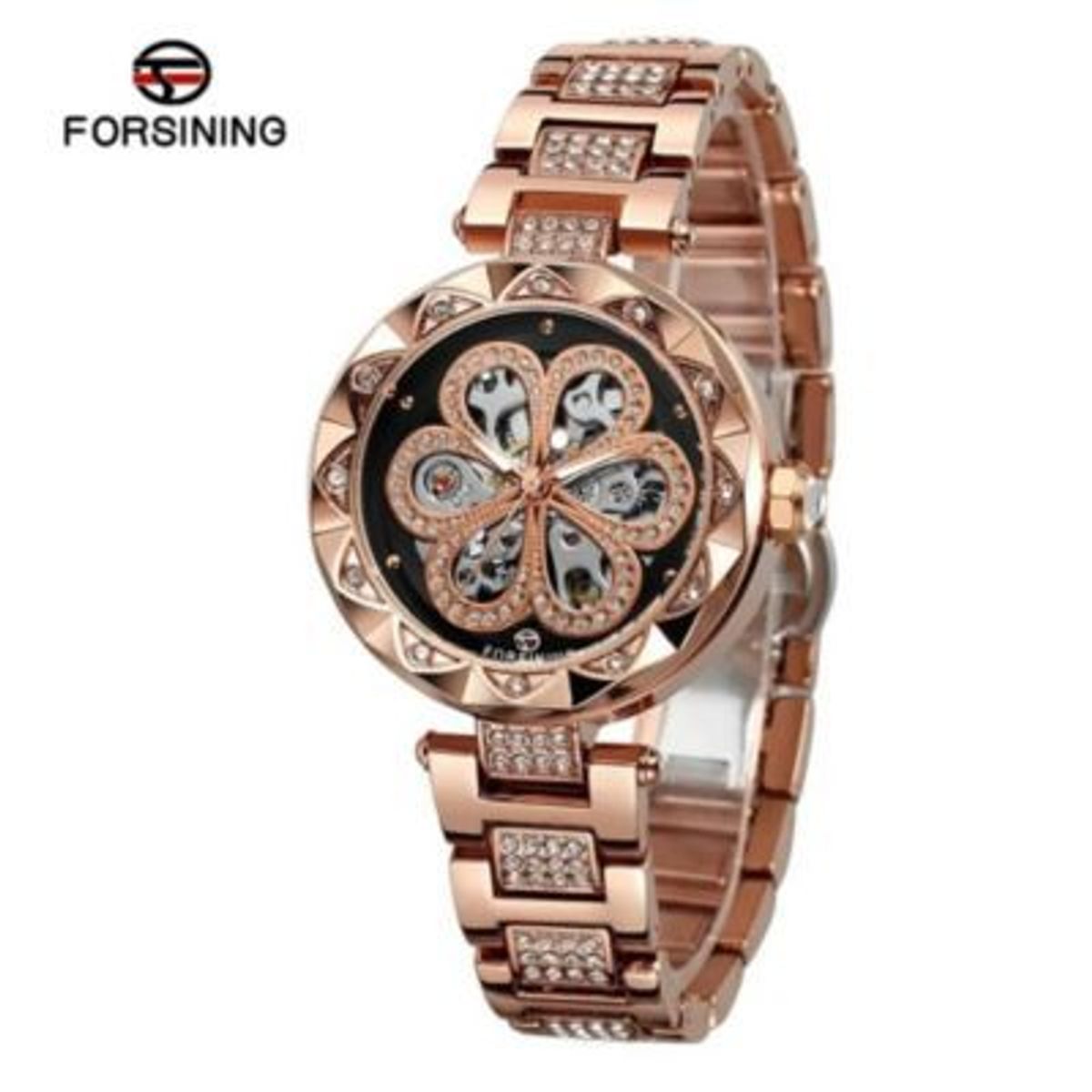 FORSINING - Reloj Forsining Automático Acero Oro Rosa FOR-M-3