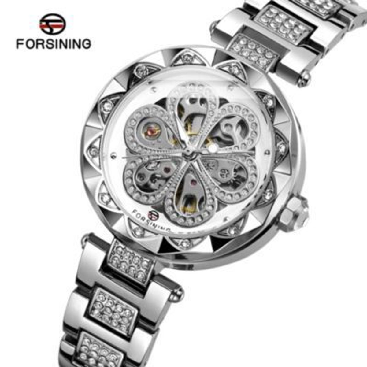 FORSINING - Reloj Forsining Automático Acero Plateado FOR-M-2