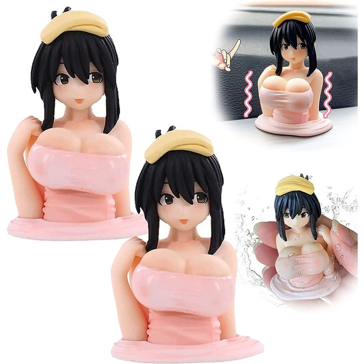 GENERICO - Adorno  tetas lindas  vibratorias accesorios para moto