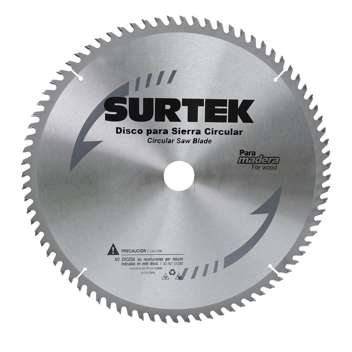 SURTEK - DISCO PARA SIERRA CIRCULAR 7-1/4" x 24 DIENTES - SURT120601
