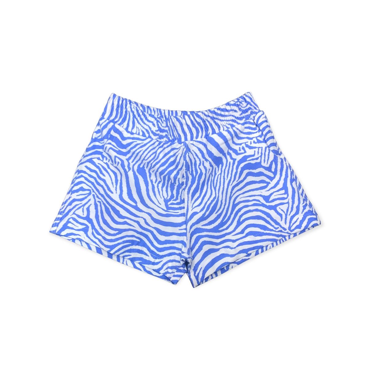 OTTOWARE - SHORT NIÑA ANIMAL PRINT AZUL