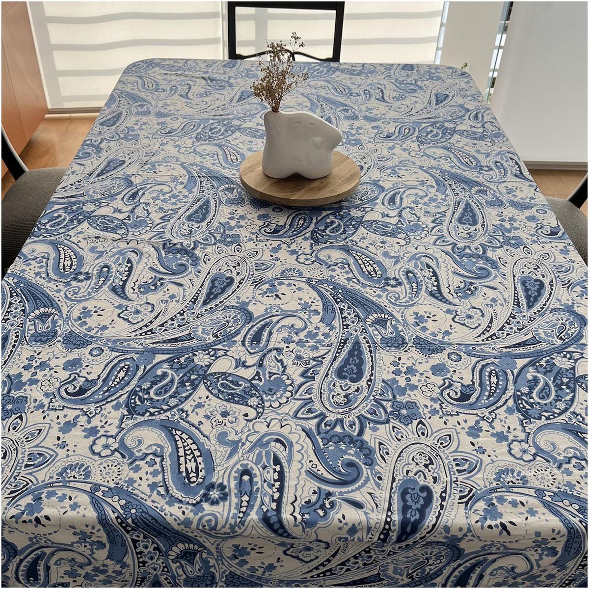 EL TWIST HOME - Mantel Paisley 215 x 205 cm 100% algodón