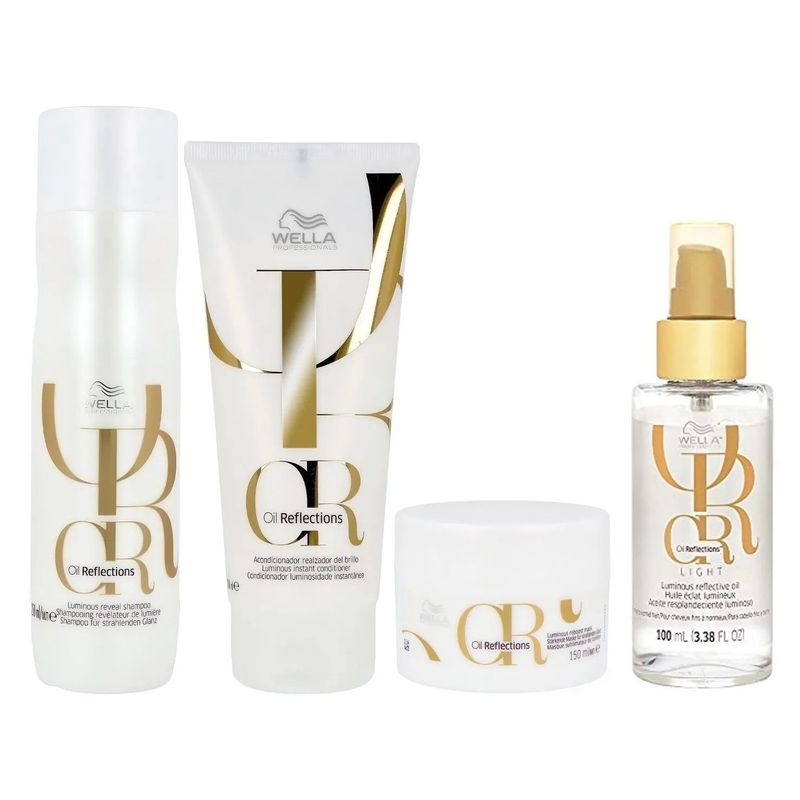 WELLA - Tratamiento Para Brillo al Cabello Oil Reflections Light Wella 250ml