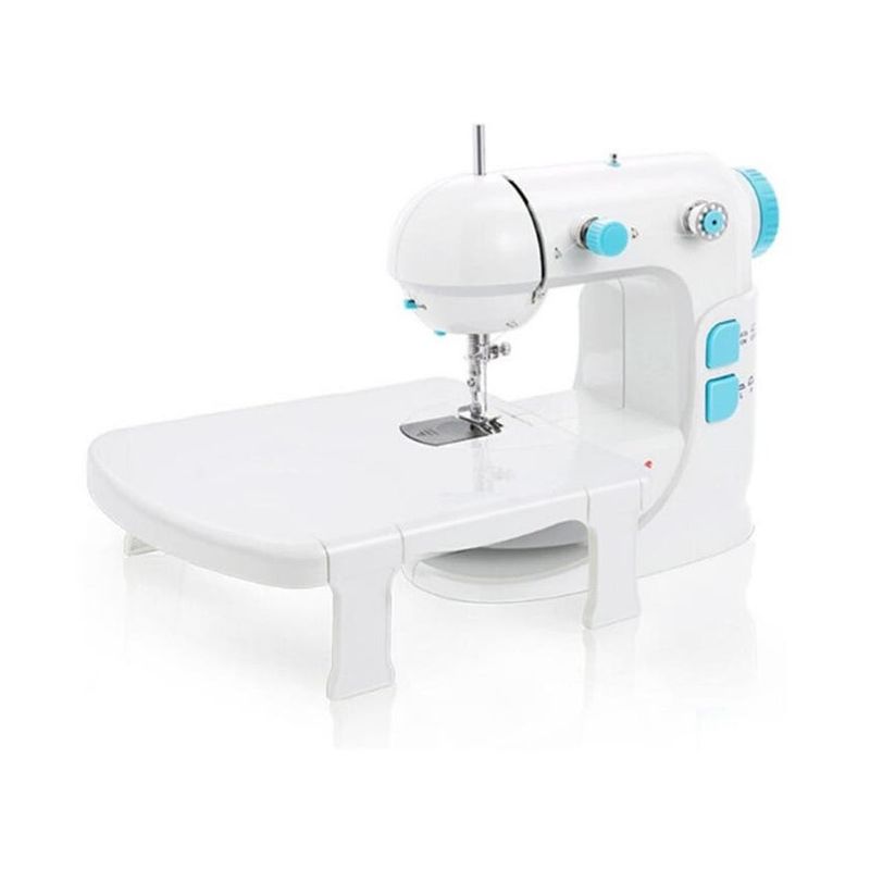 OEM - Mini máquina de coser portátil con pedal y mesa de apoyo