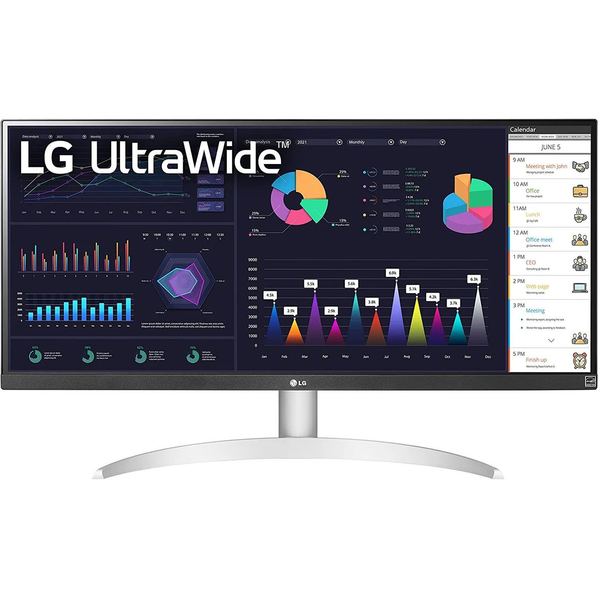 LG - MONITOR LG 29WQ600  2K IPS UHD PARLANTES HDR10 100HZ FREESYNC