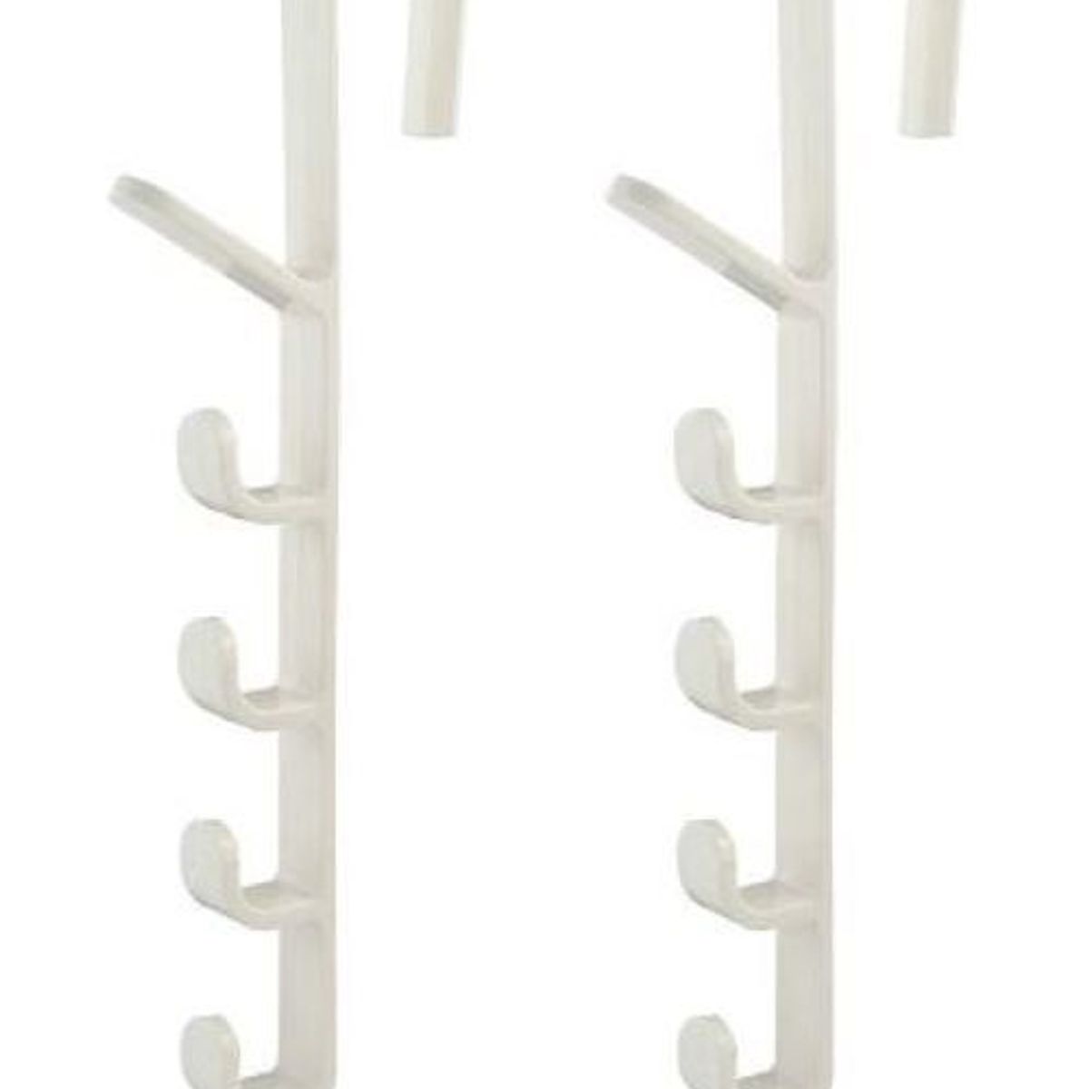 KAST PE - Colgador Para La Puerta Baño Dormitorio - Blanco