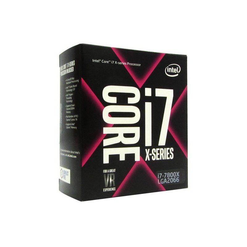 INTEL - Procesador intel core i7-7800x, 3.50 ghz