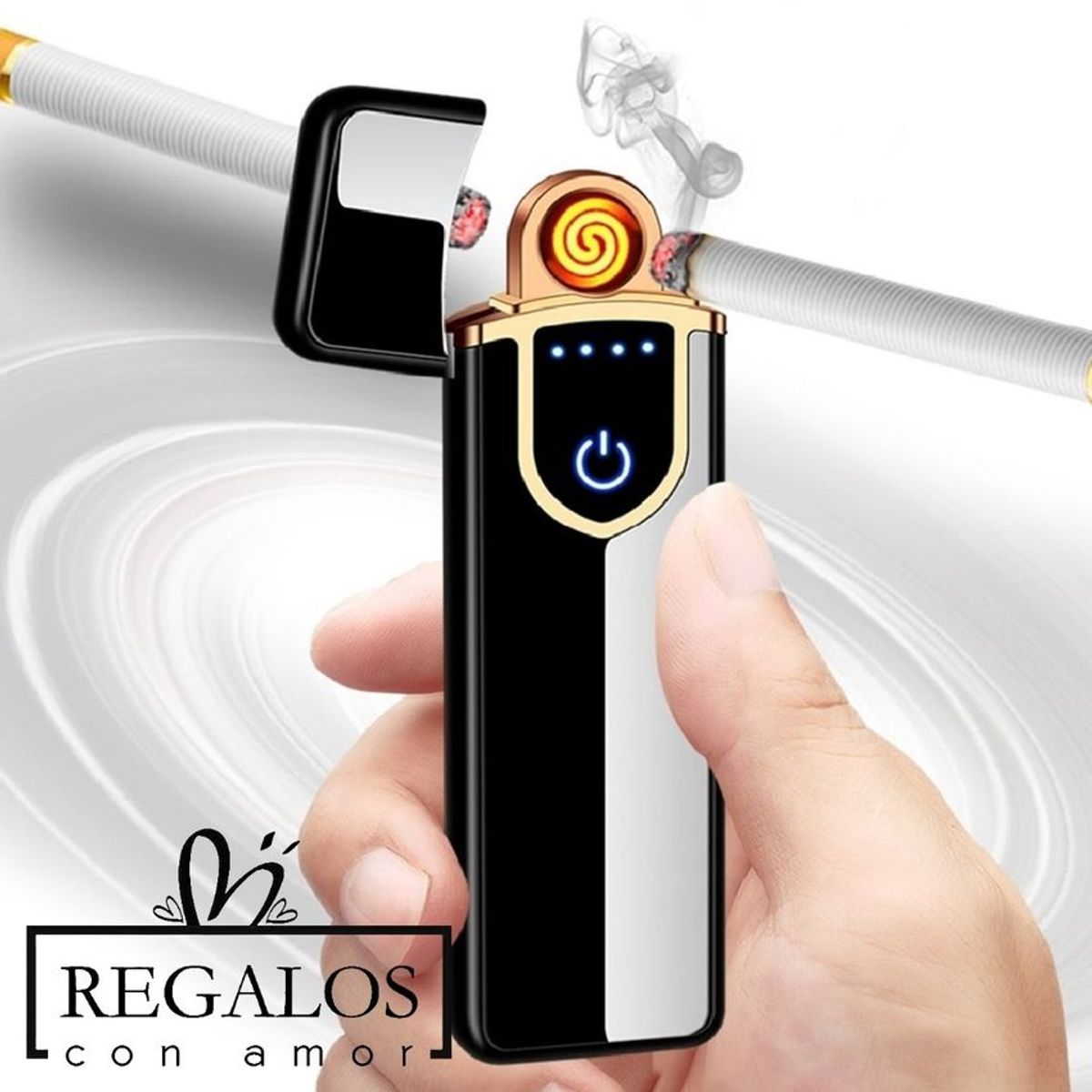 GENERICO - Encendedor electrónico recargable con carga usb