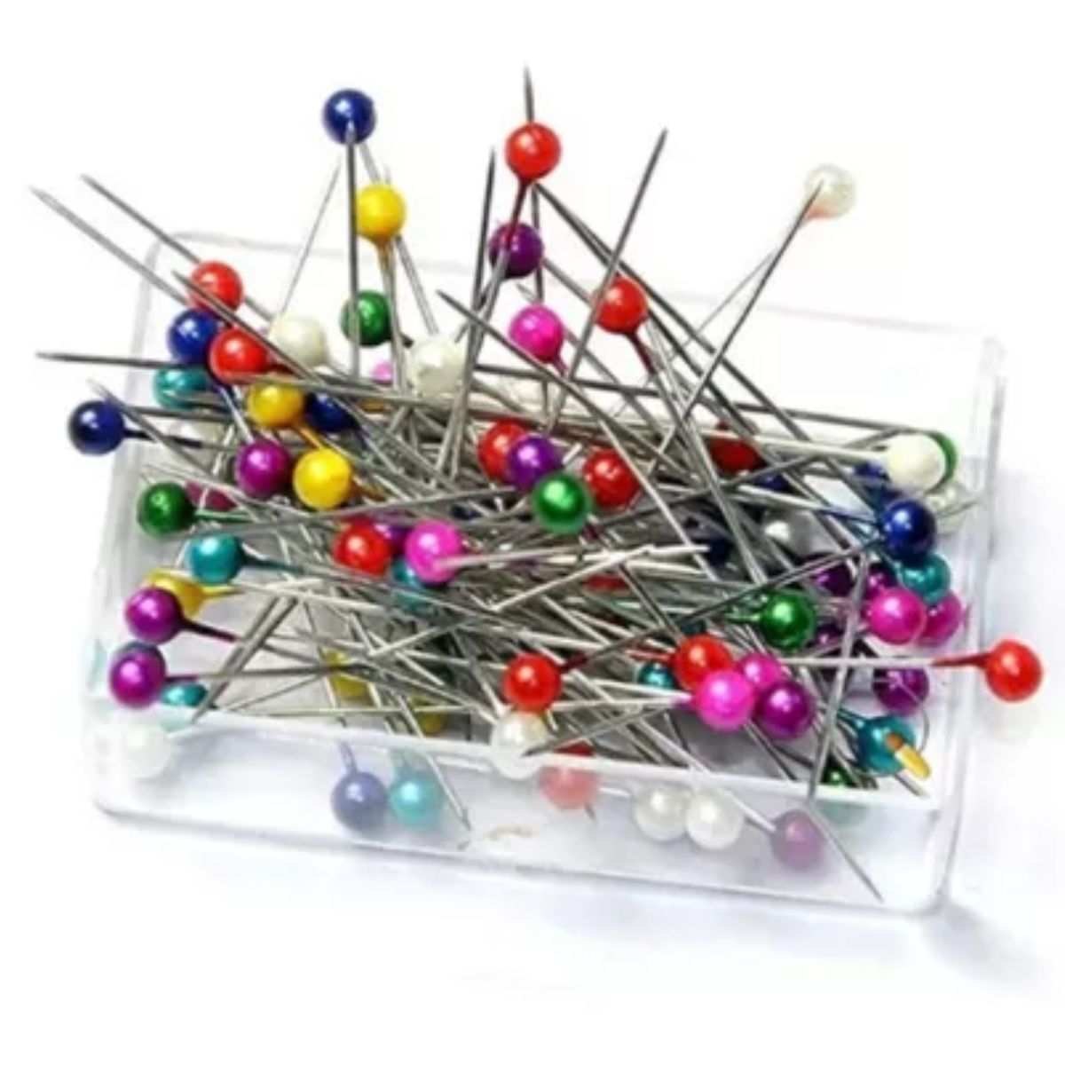 GENERICO - Alfiler - Alfileres Con Cabeza De Colores X100unidades