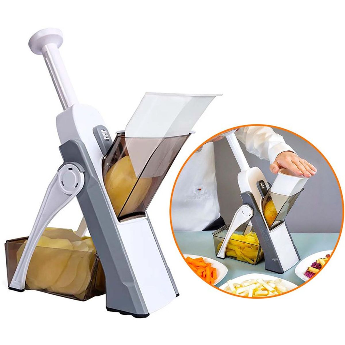 GENERICO - Cortador vegetales frutas multifuncional