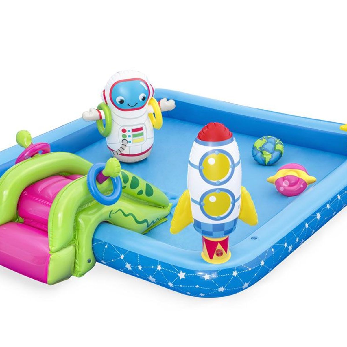 BESTWAY - Piscina Inflable Astronauta Nave Espacial Bestway 53126