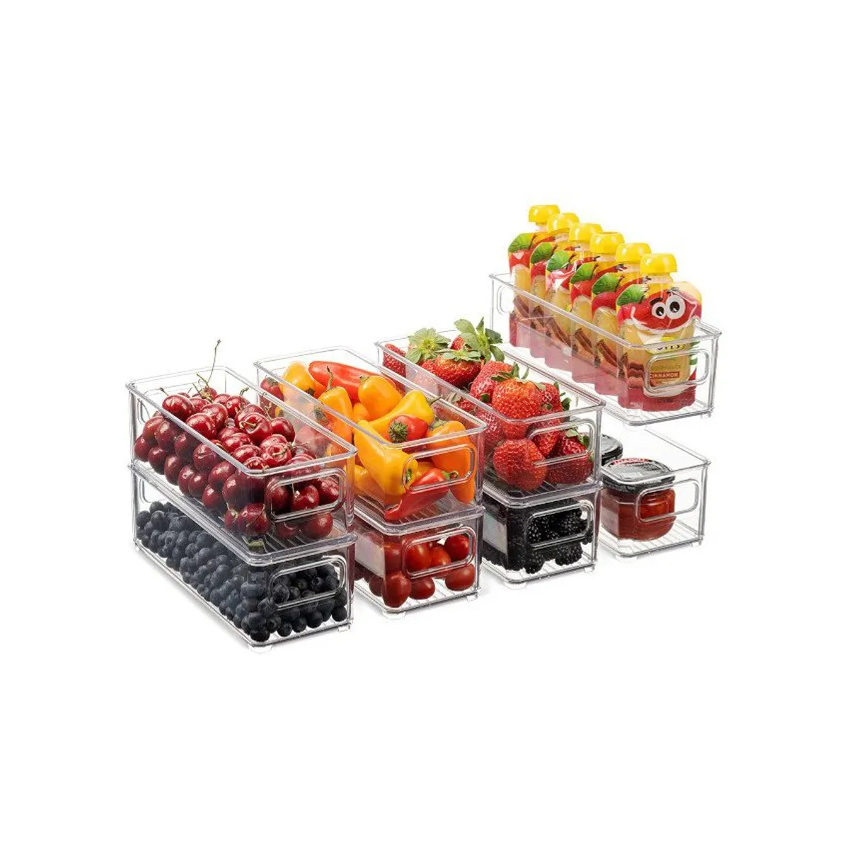 GENERICO - Organizador Refrigerador   Multiusos Plástico