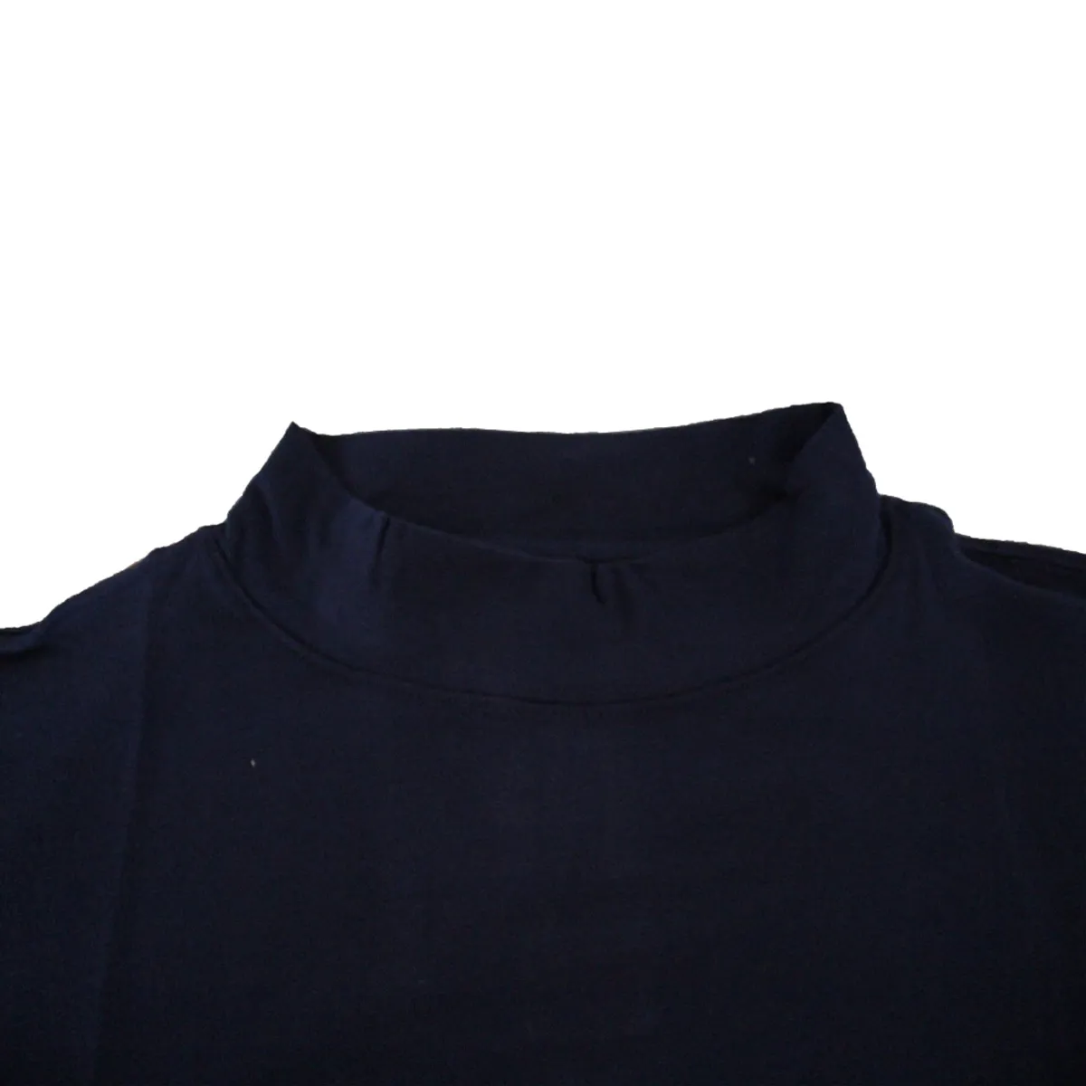 FILA - Polo Manga Larga Fila Cuello Alto Azul Marino