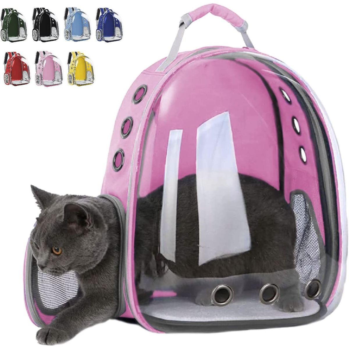 GENERICO - Mochila Transportadora de Mascotas Perros y Gatos