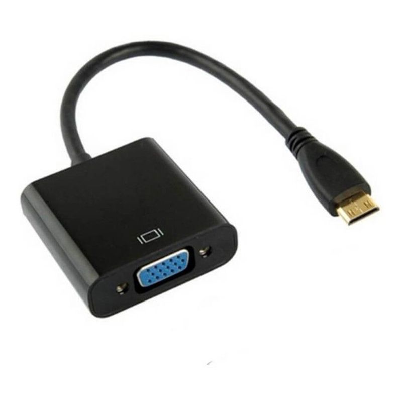 RAMKO - Adaptador Mini Hdmi A Vga