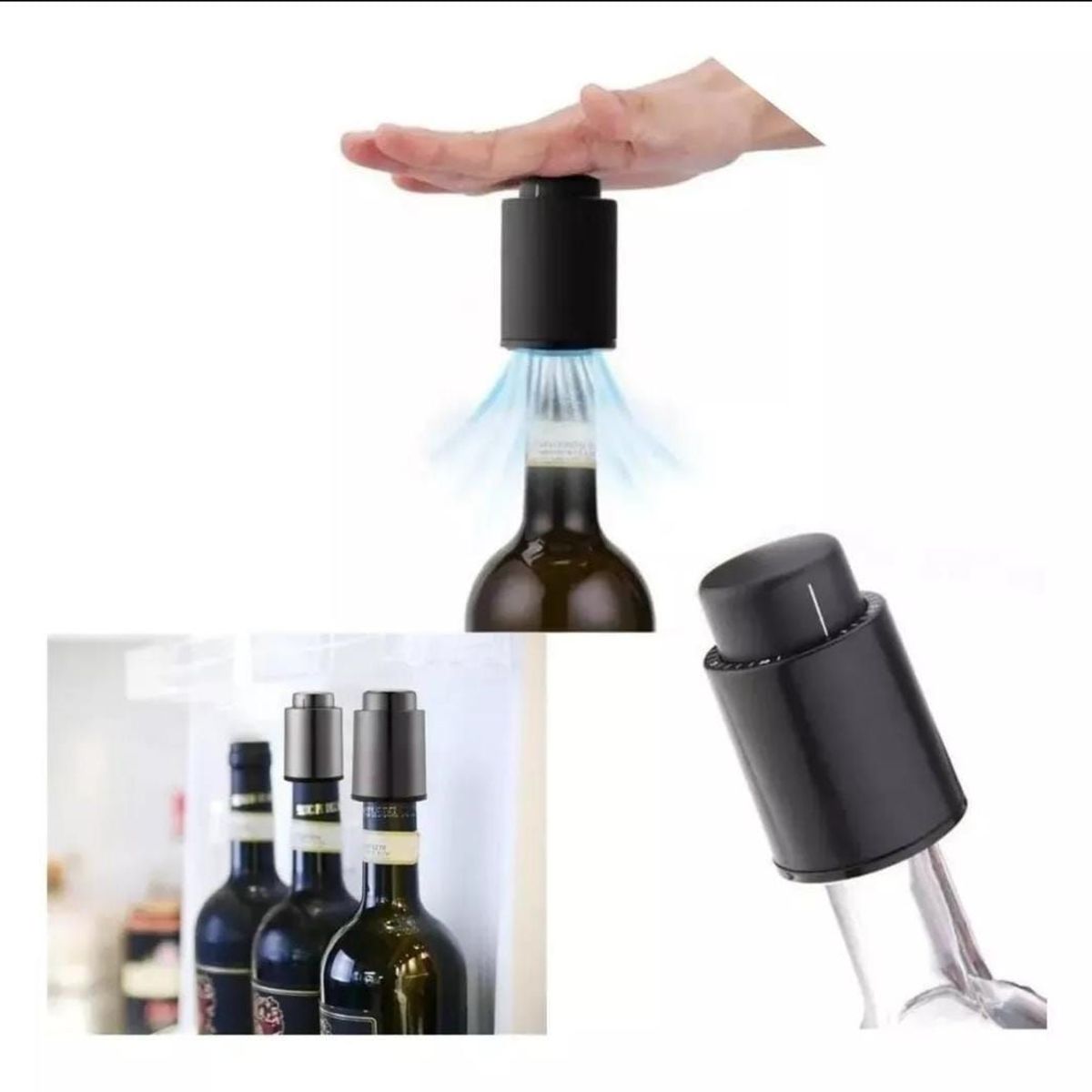 GENERICO - TAPA PARA VINO SACA AIRE