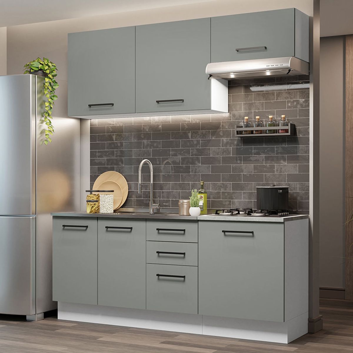 MADESA - Mueble de Cocina Integral Agata 180 cm 03