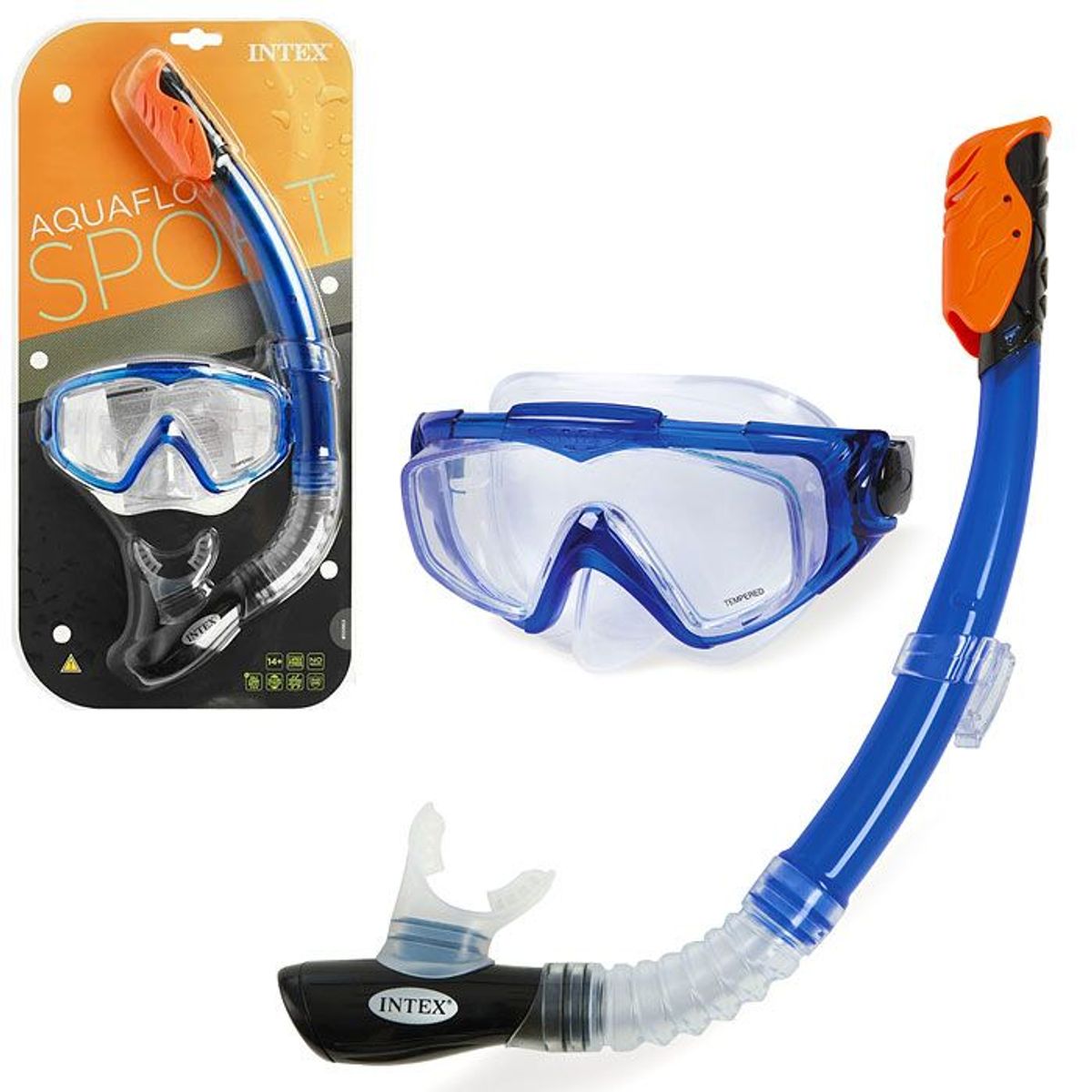 INTEX - Intex 55962 Juego de Snorkel "Aqua Pro"