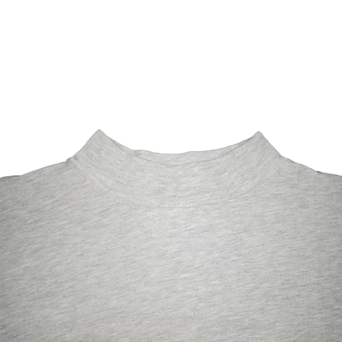 FILA - Polo Manga Larga Fila Cuello Alto Plomo Claro