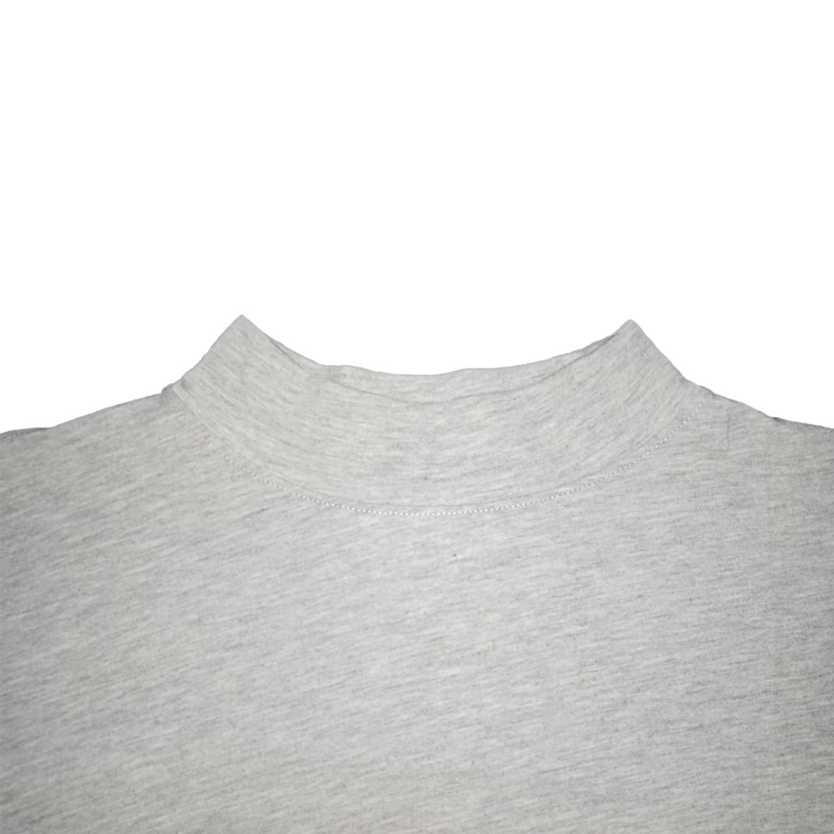 FILA - Polo Manga Larga Fila Cuello Alto Plomo Claro