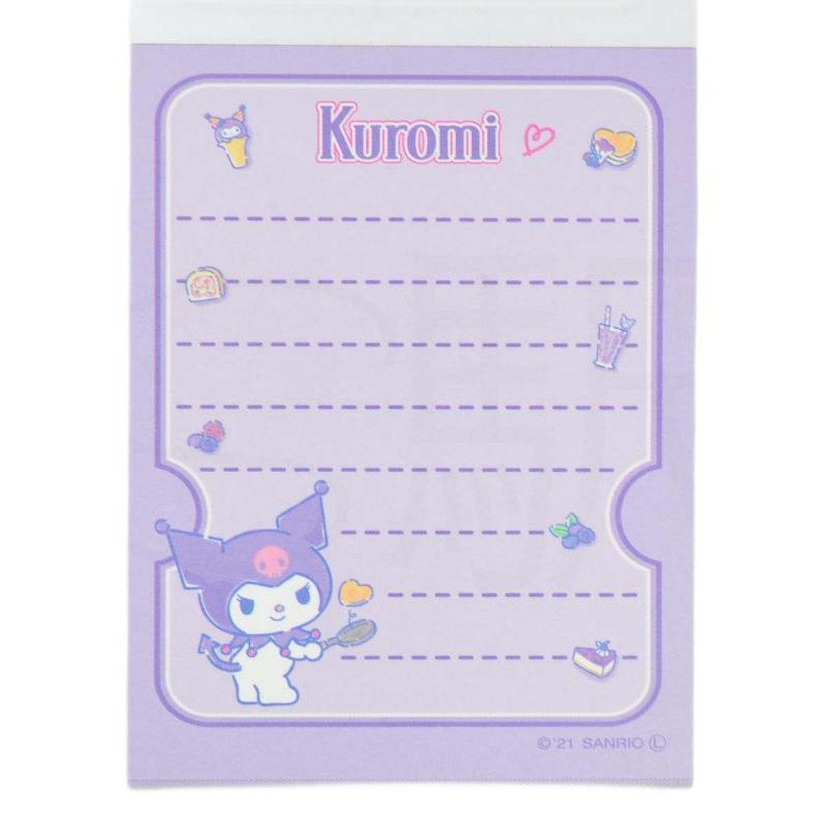 SANRIO - Sanrio - Mini Libreta Kuromi Food