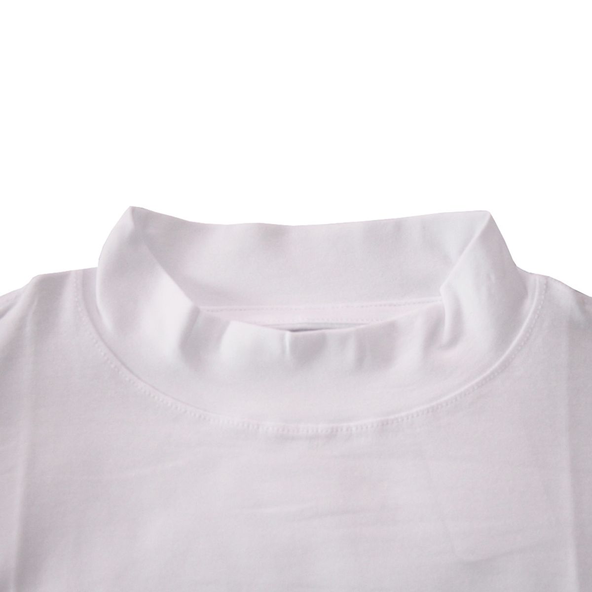 FILA - Polo Manga Larga Fila Cuello Alto Blanco