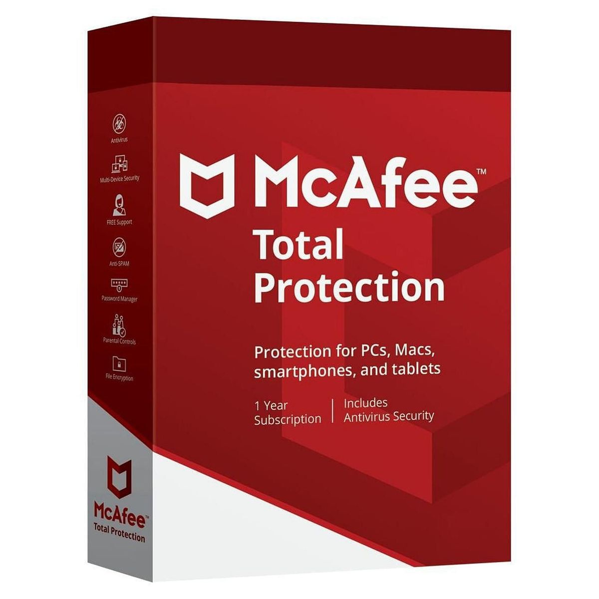 MCAFEE - Mcafee Total Protection Antivirus 3 PC