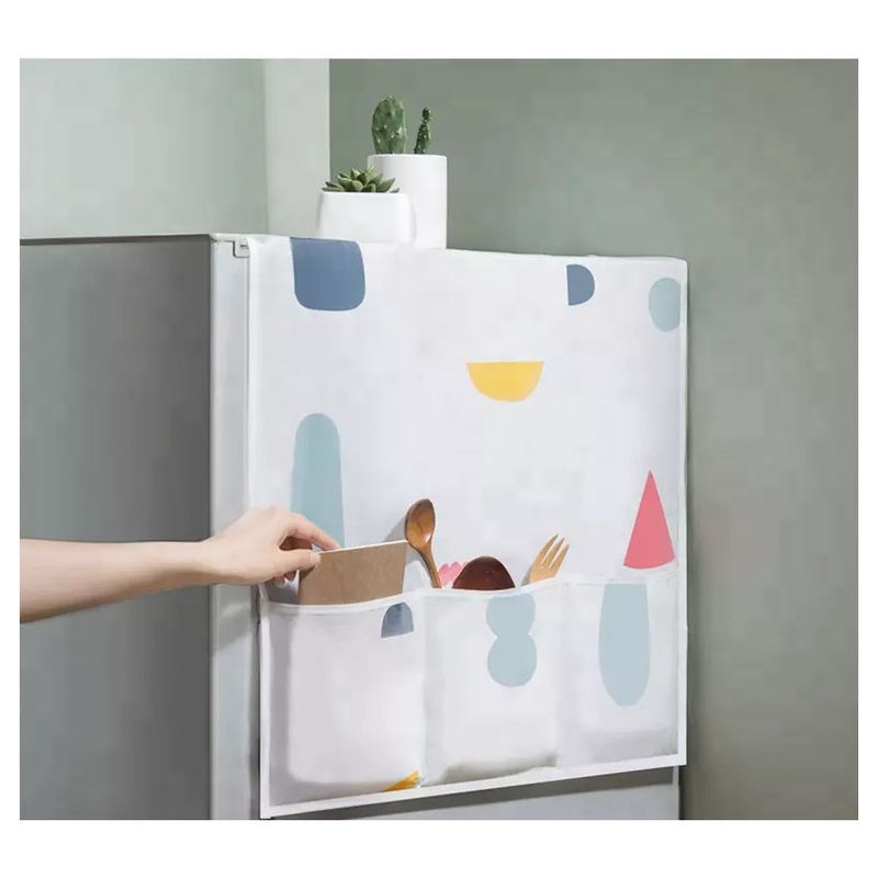 GENERICO - Protector organizador de microondas y refrigerador impermeable