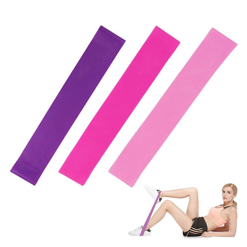 HOLGU - Bandas Elásticas Ligas Pack Set 3 Bandas de Tela Pro