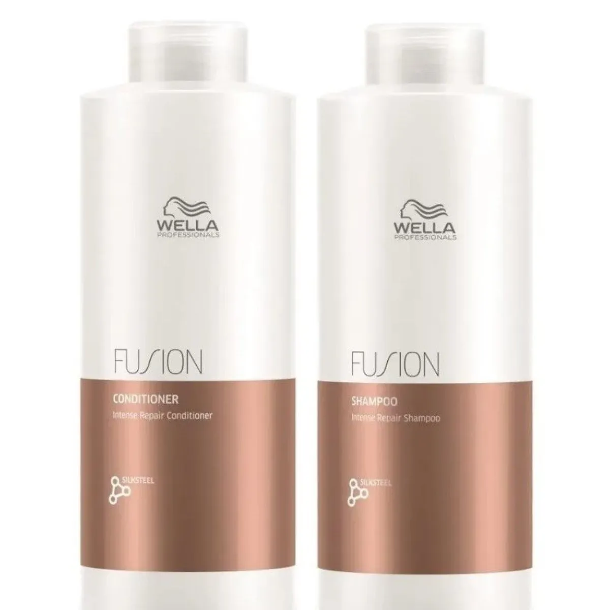 WELLA - Shampoo 1000ml + Acondicionador Fusion Reparacion Intensa Wella