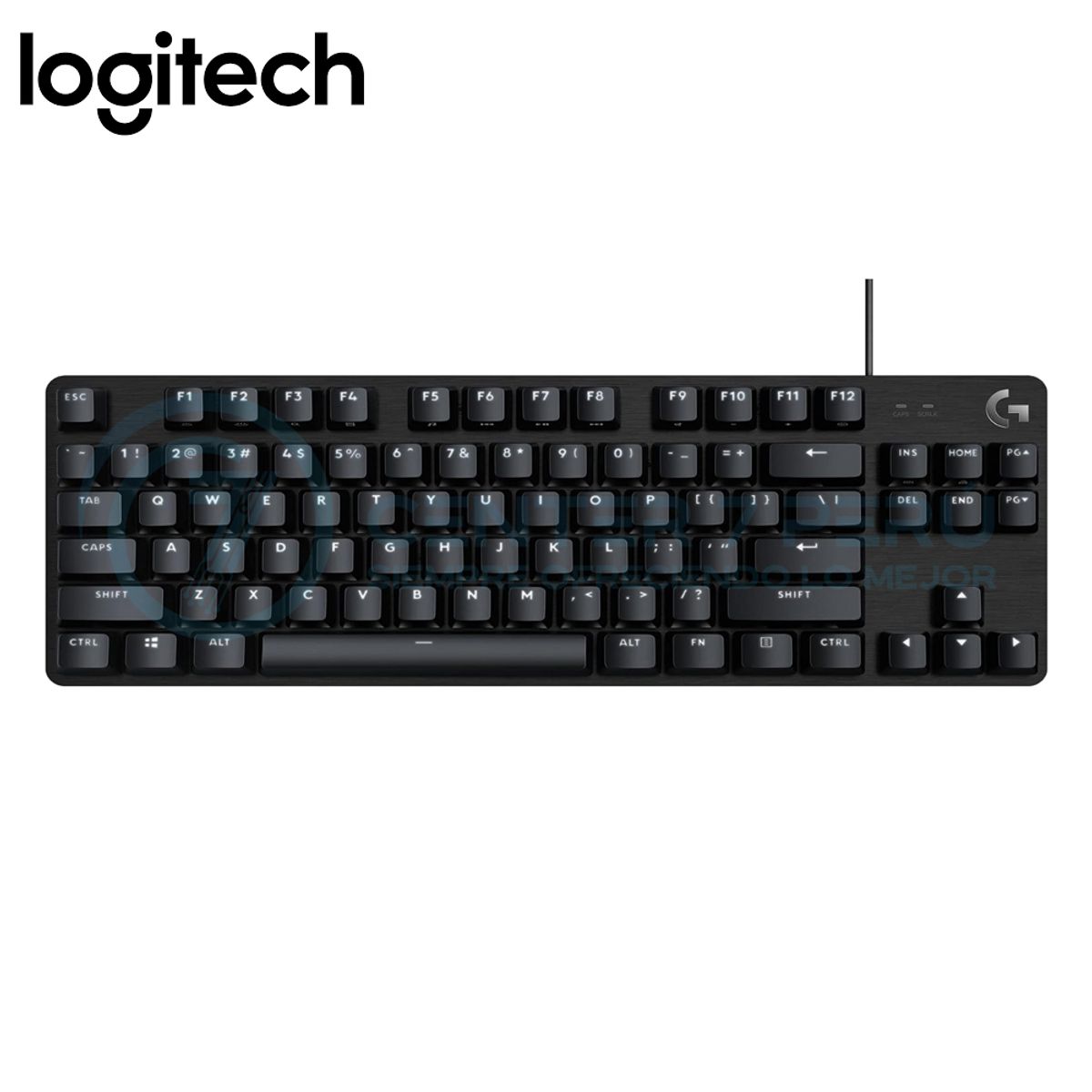 LOGITECH - TECLADO LOGITECH G413 TKL SE BLACKLIGHT MECHANICAL GAMING BLACK